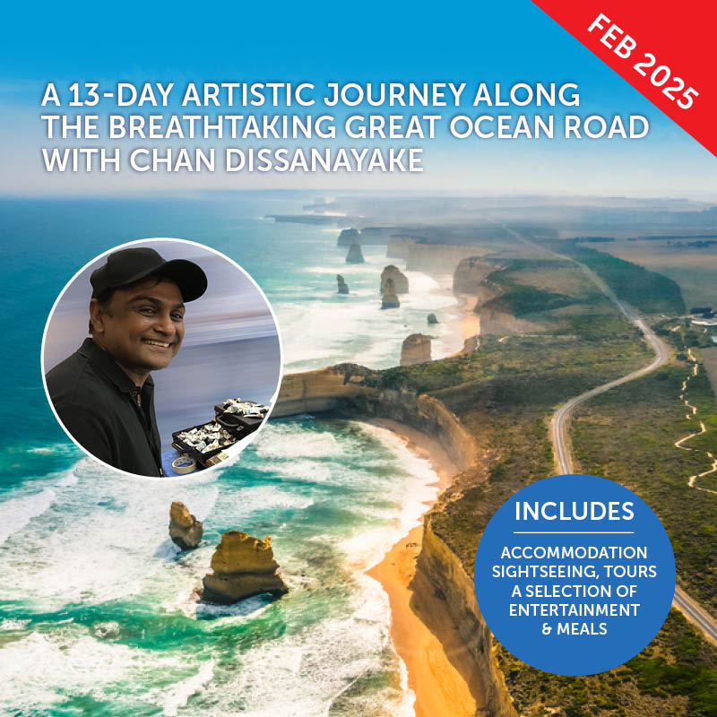 The Great Ocean Road, Victoria, Australia with Chan Dissanayake