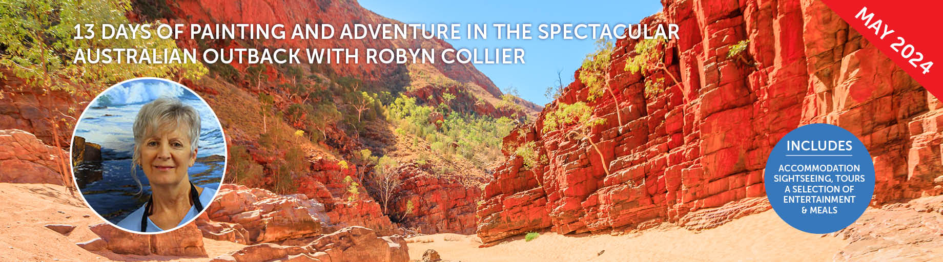 Central Australia Painting Workshop with Robyn Collier